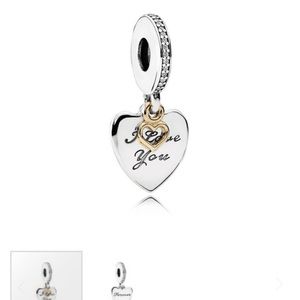 Pandora love you forever dangle charm
